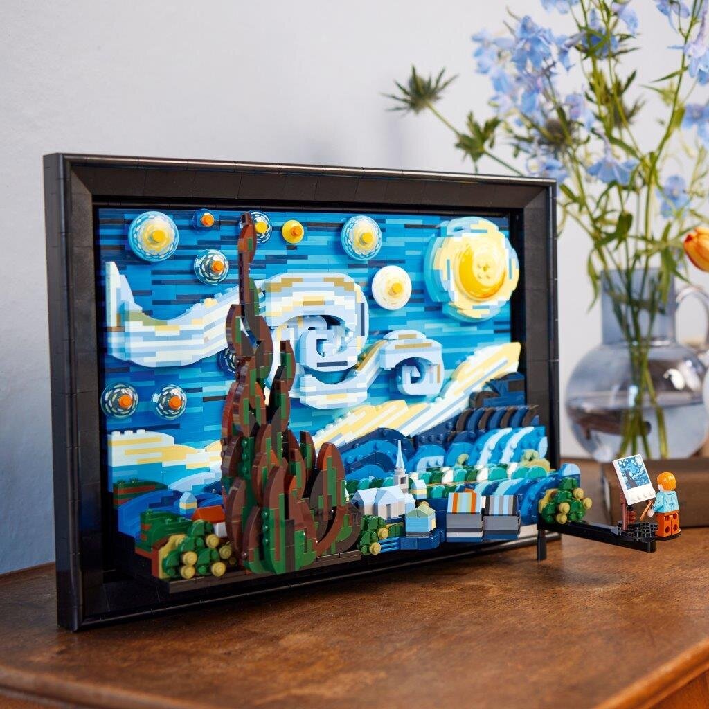 21333 LEGO® Ideas Vincent van Gogh - Tähtede öö цена и информация | Klotsid ja konstruktorid | kaup24.ee