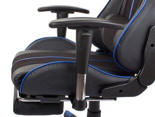Игровое кресло, черный/синий цвет цена и информация | Офисные кресла | kaup24.ee
