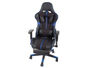 Игровое кресло, черный/синий цвет цена и информация | Офисные кресла | kaup24.ee