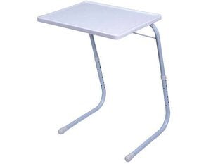 Kokkupandav multifunktsionaalne laud, 73x52x40 cm, valge hind ja info | Arvutilauad, kirjutuslauad | kaup24.ee