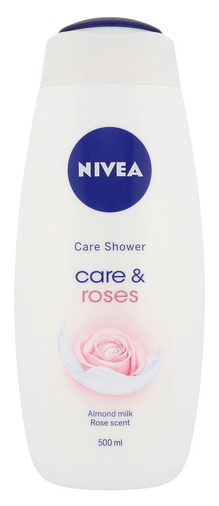 Nivea Care & Roses Care Shower Gel 500ml hind ja info | Dušigeelid, õlid | kaup24.ee