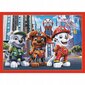 4-osaline pusle Paw Patrol, 207 tükki цена и информация | Pusled | kaup24.ee