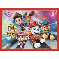 4-osaline pusle Paw Patrol, 207 tükki hind ja info | Pusled | kaup24.ee