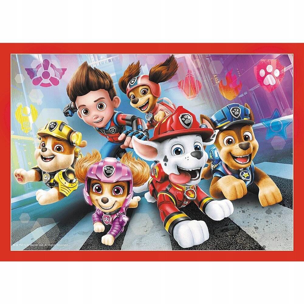 4-osaline pusle Paw Patrol, 207 tükki цена и информация | Pusled | kaup24.ee