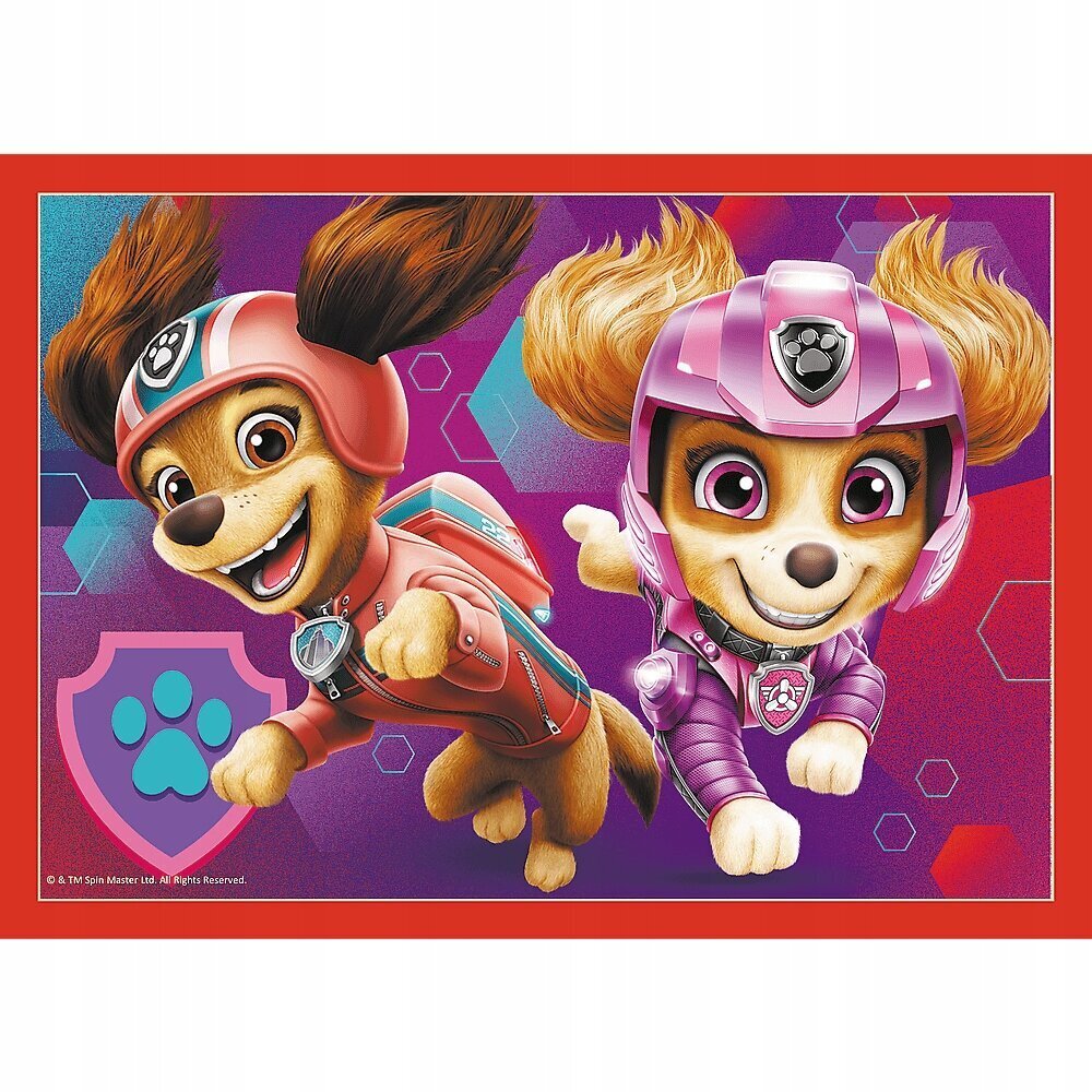 4-osaline pusle Paw Patrol, 207 tükki цена и информация | Pusled | kaup24.ee