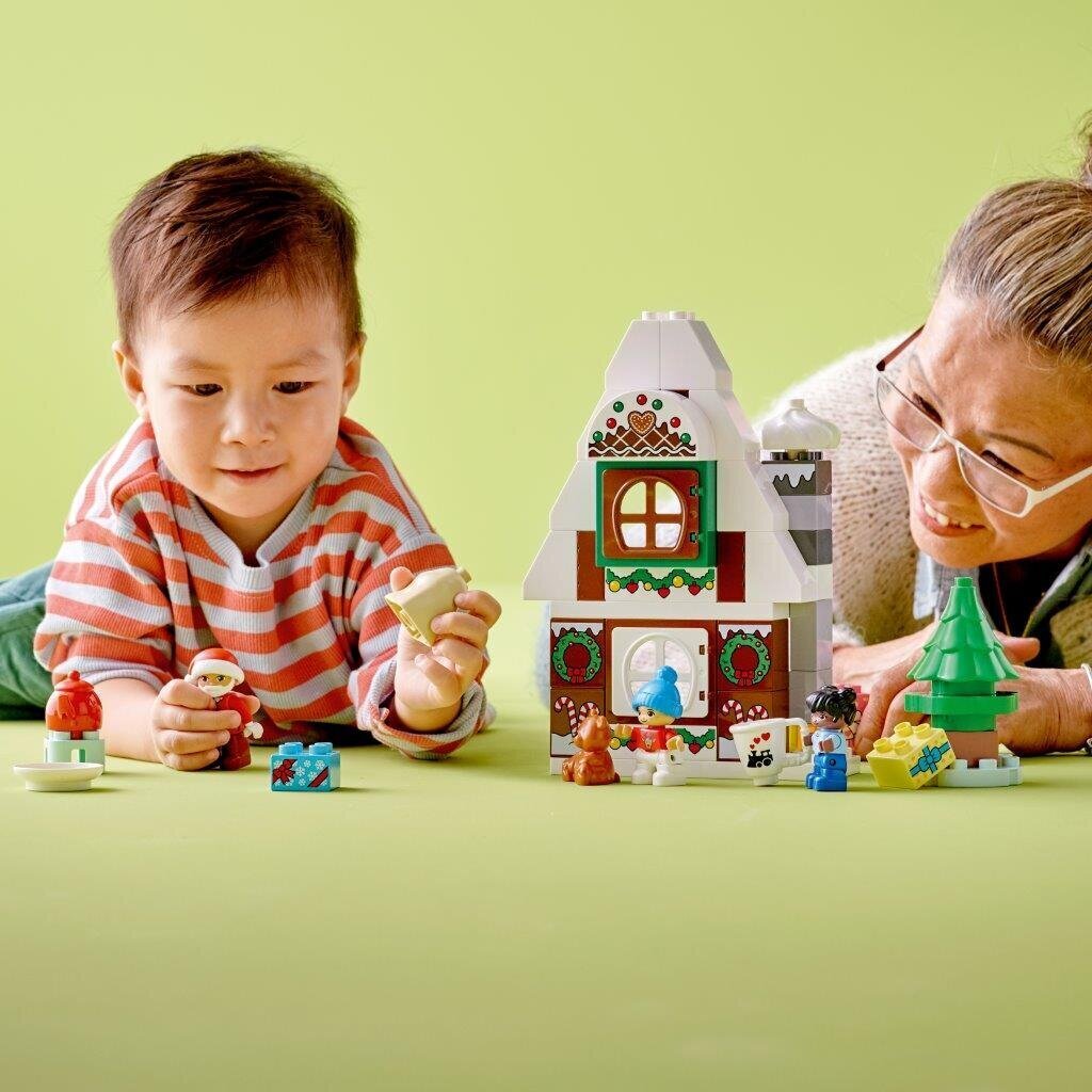 10976 LEGO® DUPLO Town Jõuluvana piparkoogimaja цена и информация | Klotsid ja konstruktorid | kaup24.ee