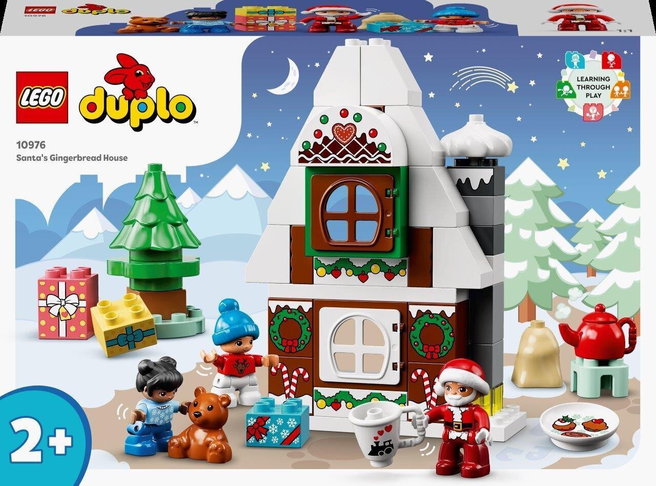 10976 LEGO® DUPLO Town Jõuluvana piparkoogimaja цена и информация | Klotsid ja konstruktorid | kaup24.ee