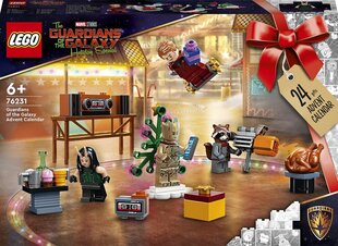 76231 LEGO® Marvel Super Heroes Galaktikavalvurite advendikalender hind ja info | Klotsid ja konstruktorid | kaup24.ee