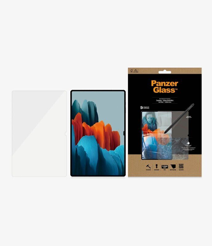 Kaitseklaas PanzerGlass, sobib Samsung Galaxy Tab S8 Ultra цена и информация | Tahvelarvuti lisatarvikud | kaup24.ee
