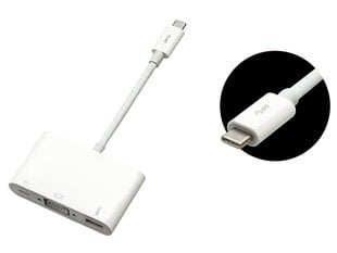 USB - USB-C 3.1 - VGA hind ja info | USB jagajad, adapterid | kaup24.ee