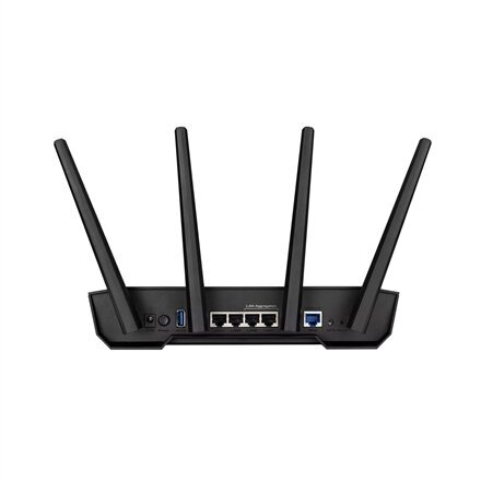 Wireless Router|ASUS|Wireless Router|3000 Mbps|Mesh|Wi-Fi 5|Wi-Fi 6|IEEE 802.11a/b/g|IEEE 802.11n|USB 3.1|1 WAN|4x10/100/1000M|Number of antennas 4|TU hind ja info | Ruuterid | kaup24.ee