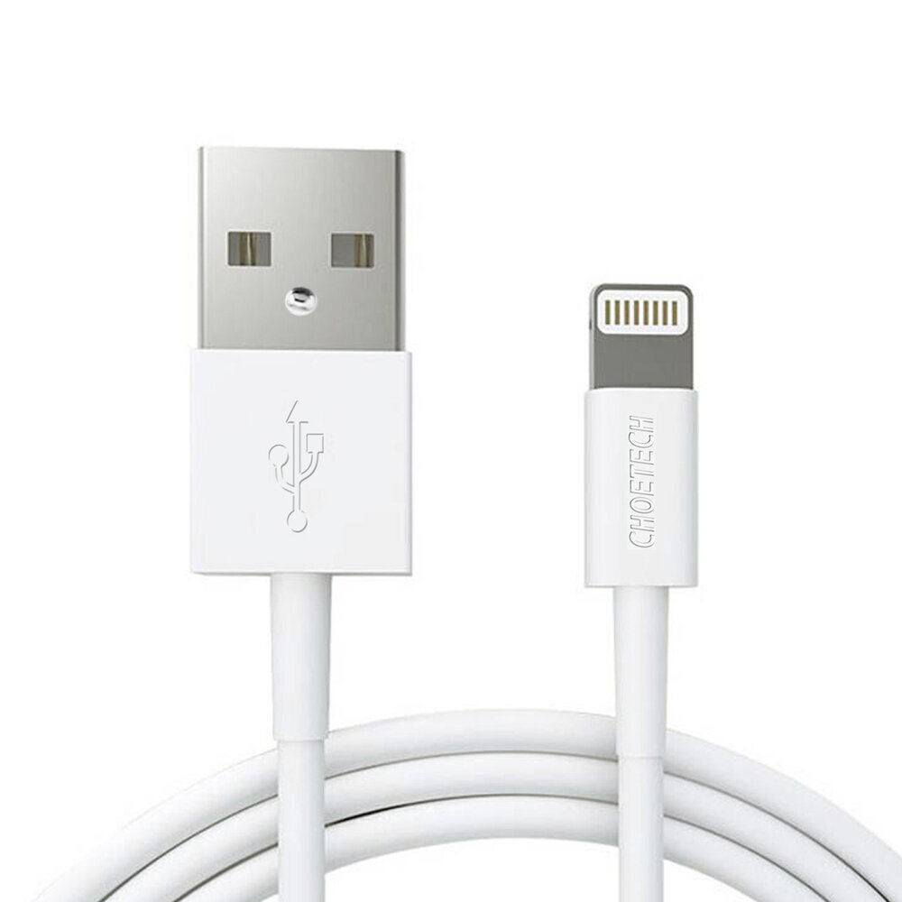 Telefonikaabel Choetech, USB-A, Lightning MFI 1.8m цена и информация | Mobiiltelefonide kaablid | kaup24.ee