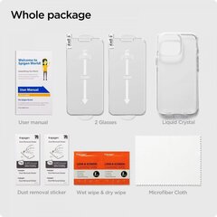 Spigen crystal pack, sobib iPhone 13 Pro Max, läbipaistev hind ja info | Telefoni kaaned, ümbrised | kaup24.ee