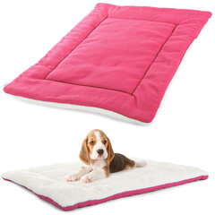 Лежак для собак 70x53 см, розовый цена и информация | Лежаки, домики | kaup24.ee