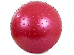 Гимнастический мяч, 65 см, красный цена и информация | Гимнастические мячи | kaup24.ee