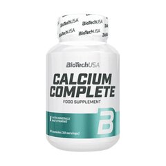 Пищевая добавка Biotech Calcium Complete, 90 капсул цена и информация | Витамины | kaup24.ee