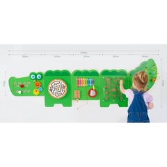 Развивающая деревянная игрушка - Крокодил цена и информация | Игрушки для малышей | kaup24.ee