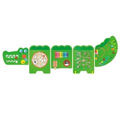 Развивающая деревянная игрушка - Крокодил цена и информация | Игрушки для малышей | kaup24.ee