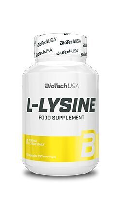 Biotech USA L-Lysine, 90 caps hind ja info | Aminohapped | kaup24.ee