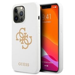 Guess GUHCP13LLS4GGWH для Apple iPhone 13 Pro / 13 6.1", белый цена и информация | Чехлы для телефонов | kaup24.ee