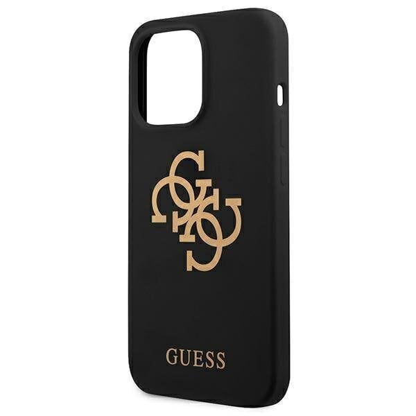 Guess GUHCP13LLS4GGBK sobib Apple iPhone 13 Pro / 13 6.1", must цена и информация | Telefoni kaaned, ümbrised | kaup24.ee