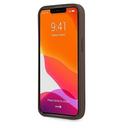 Guess GUHCP13LG4GLBR для Apple iPhone 13 Pro / 13 6.1", коричневый цена и информация | Чехлы для телефонов | kaup24.ee