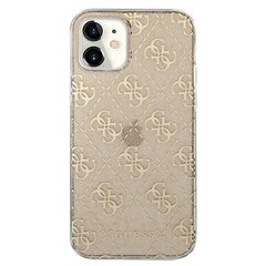 Guess GUHCP12SPCU4GLGO для Apple iPhone 12 mini 5,4", золотистый цена и информация | Чехлы для телефонов | kaup24.ee