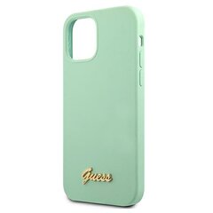 Guess GUHCP12SLSLMGGN для Apple iPhone 12 mini 5,4", зеленый цена и информация | Чехлы для телефонов | kaup24.ee