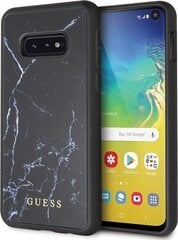 Guess GUHCS10LHYMABK для Samsung Galaxy S10 e, черный цена и информация | Чехлы для телефонов | kaup24.ee