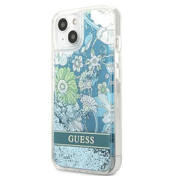 Guess GUHCP13SLFLSN, sobib iPhone 13 mini, roheline hind ja info | Telefoni kaaned, ümbrised | kaup24.ee