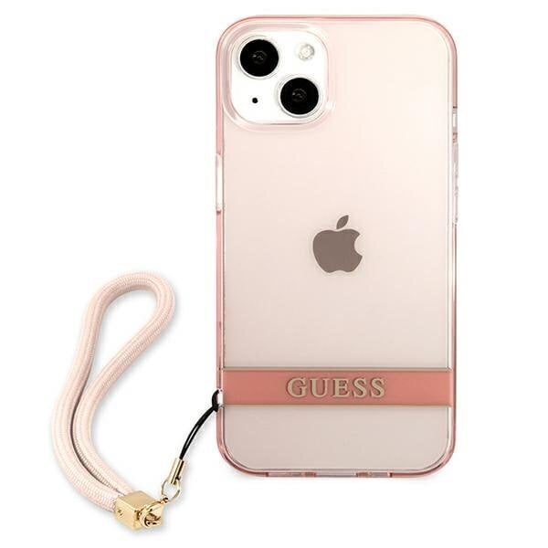 Guess GUHCP13SHTSGSP, sobib iPhone 13 mini, roosa hind ja info | Telefoni kaaned, ümbrised | kaup24.ee