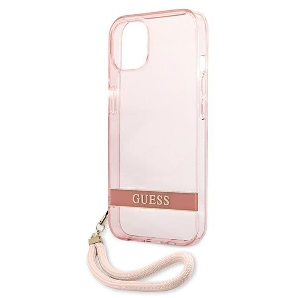 Guess GUHCP13SHTSGSP, sobib iPhone 13 mini, roosa цена и информация | Telefoni kaaned, ümbrised | kaup24.ee