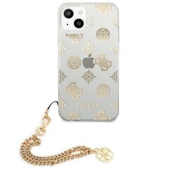Guess GUHCP13SKSPEGO, sobib iPhone 13 mini, kuldne цена и информация | Чехлы для телефонов | kaup24.ee
