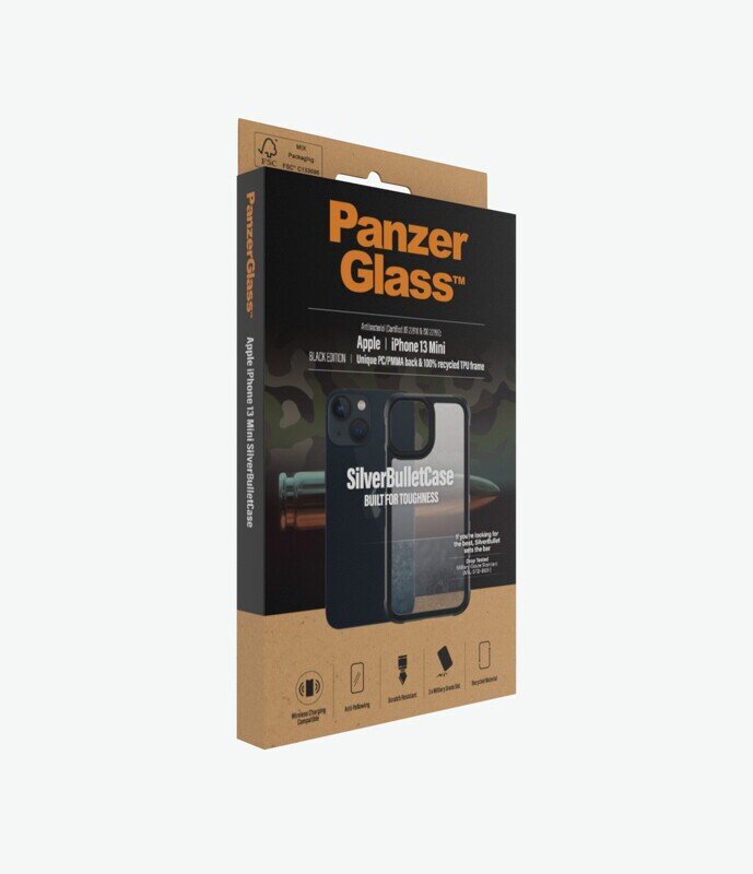 PanzerGlass ClearCase SilverBullet цена и информация | Telefoni kaaned, ümbrised | kaup24.ee