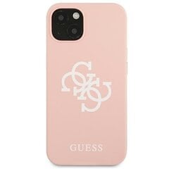 Guess GUHCP13SLS4GWPI для iPhone 13 mini, розовый цена и информация | Чехлы для телефонов | kaup24.ee