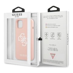 Guess GUHCP13SLS4GWPI для iPhone 13 mini, розовый цена и информация | Чехлы для телефонов | kaup24.ee