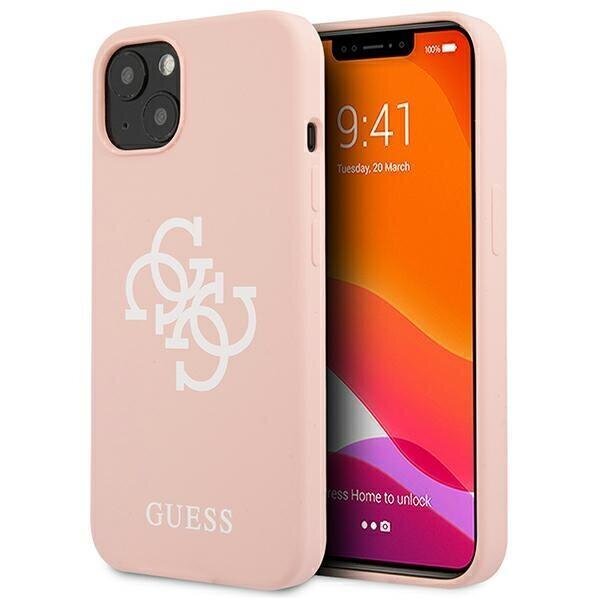 Guess GUHCP13SLS4GWPI, sobib iPhone 13 mini, roosa hind ja info | Telefoni kaaned, ümbrised | kaup24.ee