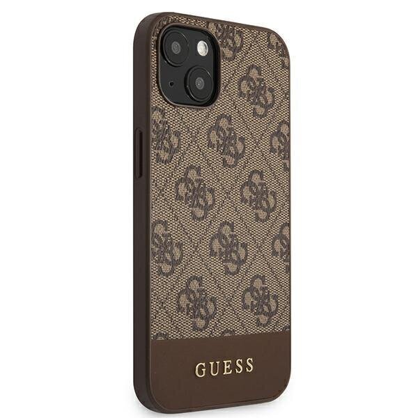 Guess GUHCP13SG4GLBR, sobib iPhone 13 mini, pruun цена и информация | Telefoni kaaned, ümbrised | kaup24.ee