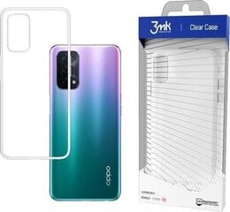 3MK Clear Case, sobib Oppo A54 5G, läbipaistev hind ja info | Telefoni kaaned, ümbrised | kaup24.ee