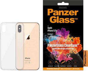 Чехол PanzerGlass ClearCase для iPhone X/Xs, прозрачный kaina ir informacija | Чехлы для телефонов | kaup24.ee