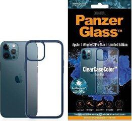 Чехол PanzerGlass ClearCase для iPhone 12 Pro Max, синий kaina ir informacija | Чехлы для телефонов | kaup24.ee