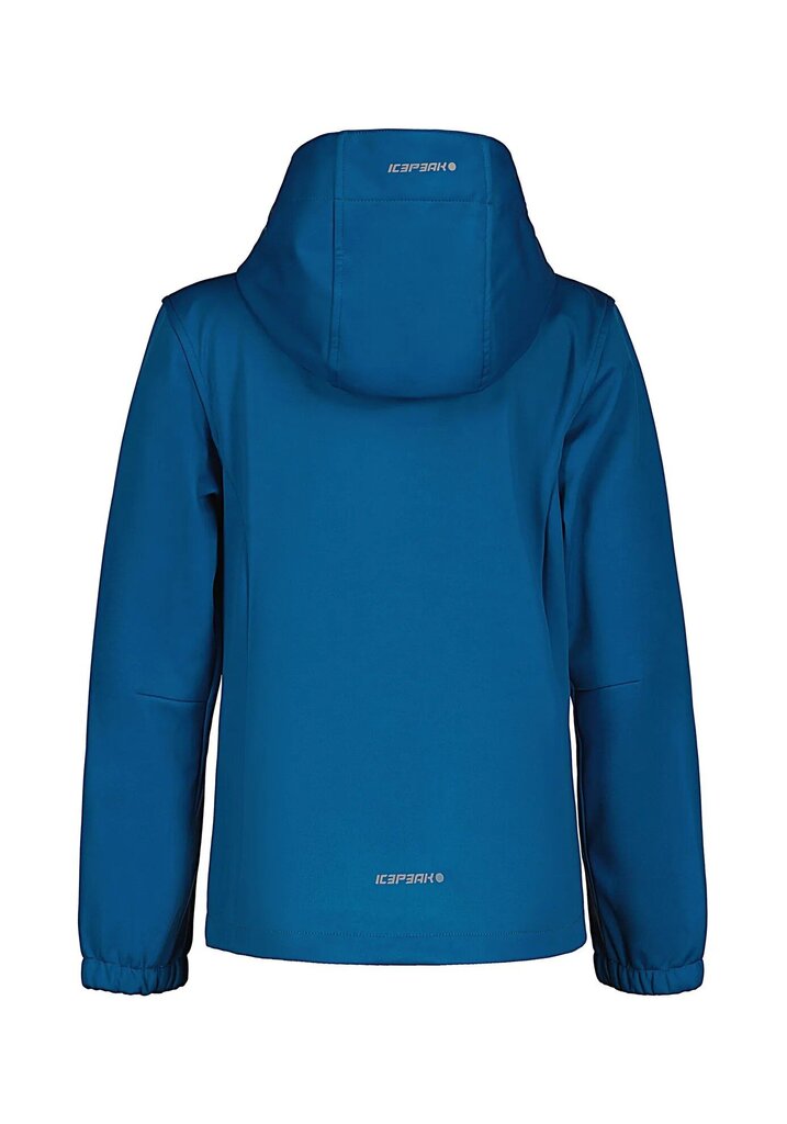 Icepeak laste softshell-jope Kleve 51896-9*370, sinine/münt 6438513929145 hind ja info | Tüdrukute joped ja mantlid | kaup24.ee