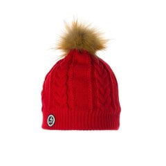 Детская шапка Huppa Zina 83970000*70004, красная 4741632050402 цена и информация | Шапки, перчатки, шарфы для девочек | kaup24.ee