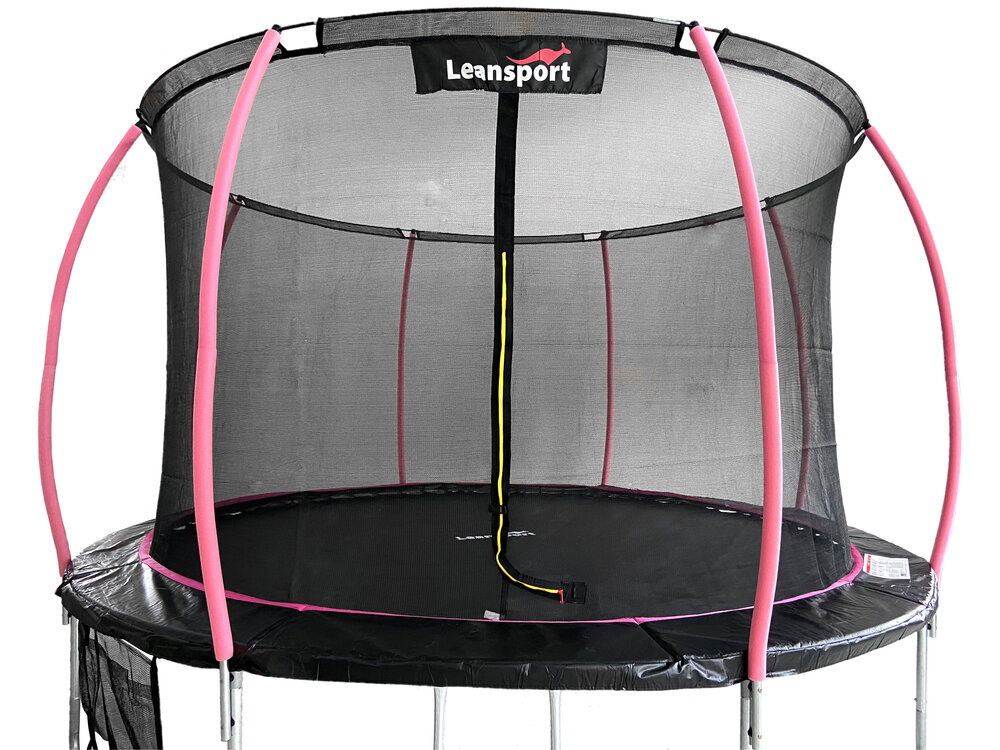 Batuut Lean Sport Max, 183cm, roosa цена и информация | Batuudid ja batuudi varuosad | kaup24.ee
