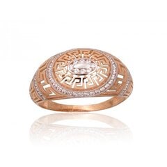 Золотое кольцо "Греческие Мотивы XI" из красного золота 585 пробы 4752263024007 цена и информация | Кольцо | kaup24.ee