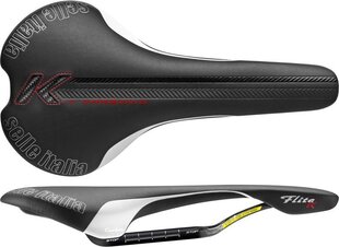 Jalgrattasadul Selle Italia Flite Kit Carbonio L, must цена и информация | Седла для велосипедов и чехлы на сиденья | kaup24.ee