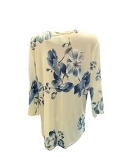 Блуза OHANA/Белая/Большие размеры цена и информация | Женские блузки, рубашки | kaup24.ee