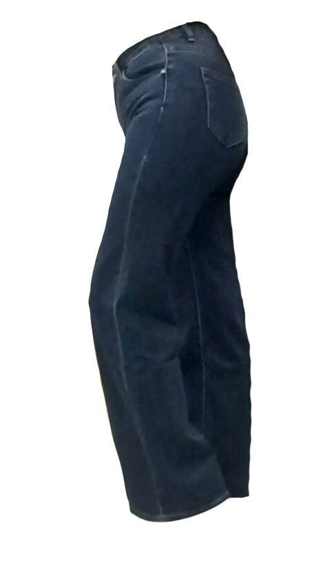Naiste teksapüksid D4158, sinine цена и информация | Naiste teksad | kaup24.ee