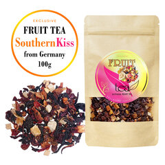 Puuvilja tee LÕUNA SUUDLUS, Fruit tea SOUTHERN Kiss, 100 g hind ja info | Tee | kaup24.ee