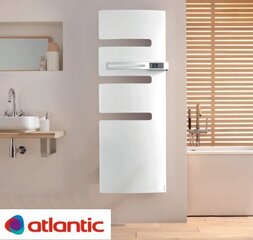 Käterätikuivati ATLANTIC elektriline 1750 W (sõltumatu ventilaatoriga 1000W) SERENIS VENTILO, valge цена и информация | Полотенцесушители | kaup24.ee